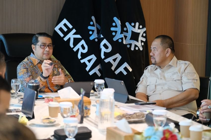Dorong Pertumbuhan Ekonomi, Bupati Batu Bara Audiensi dengan Menteri Ekraf RI
