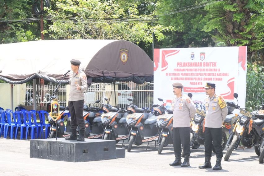 Polres Lombok Tengah Siap Amankan MotoGP, Tekankan Reformasi Kultural Polri