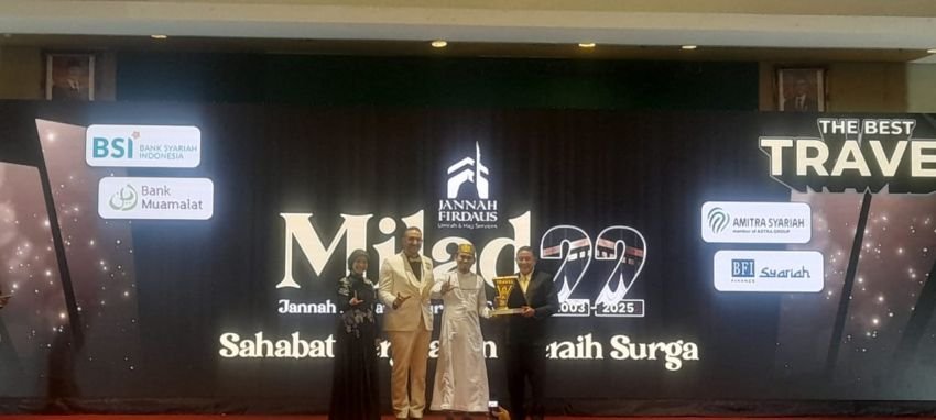 Rayakan Milad ke-22, Jannah Firdaus Gelar Manasik Umrah Akbar Bersama Ribuan Jamaah