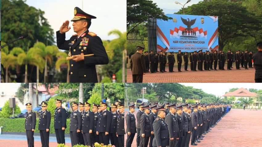 Polda Aceh Gelar Upacara Hari Kesaktian Pancasila 2025