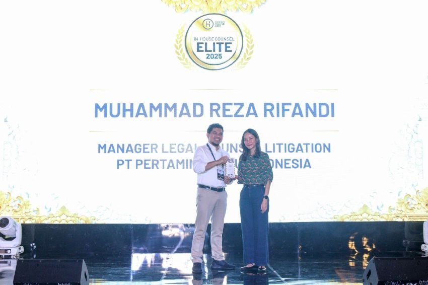 Manager Legal PHI Muhammad Reza Rifandi Raih Penghargaan "Inspiring Leadership" di IHCSA 2025