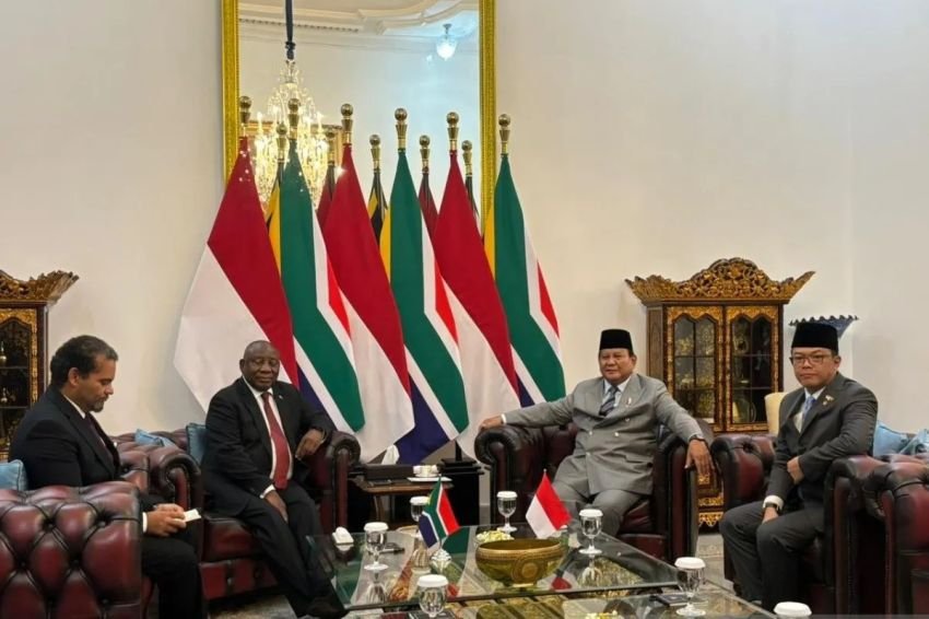 Dunia Menyimak! Prabowo dan Ramaphosa Satukan Suara Dukung Palestina dan Serukan Keadilan di Gaza