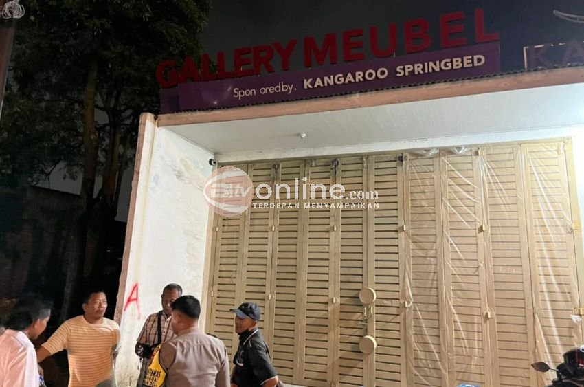 Gudang Gallery Meubel Dibobol dan Dimolotov, Pemilik Lapor Polisi