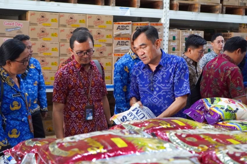 Polda Bali dan Satgas Pengendalian Harga Beras Turun Tangan, Temukan Penjualan di Atas HET