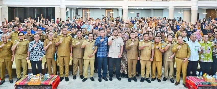 Pemkab Simalungun Dukung UMKM Lewat Launching Akad Massal KUR dan KPP