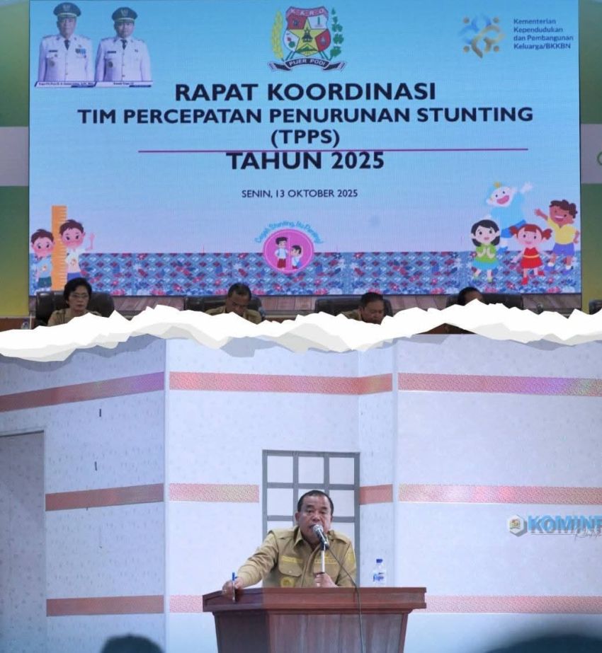 Wujudkan Generasi Sehat, Bupati Karo Buka Rakor Penurunan Stunting 2025