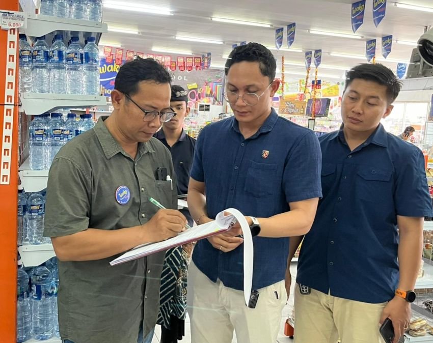 Langgar Aturan HET, Dua Supermarket di Denpasar Dapat Teguran Satgas Pangan Polda Bali