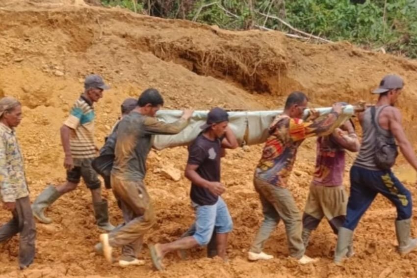 Tertimbun Longsor Saat Tambang Emas, Seorang Penambang Tradisional di Aceh Jaya Tewas