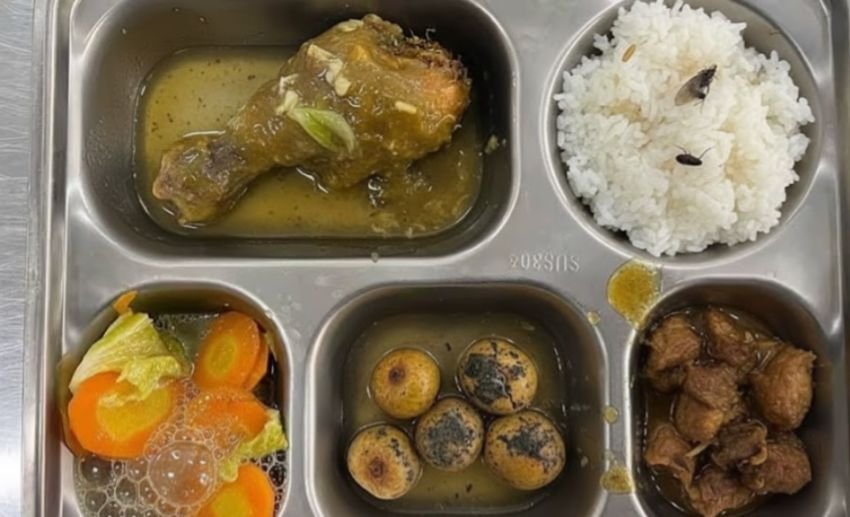 Lauk MBG Berlendir Jadi Sorotan, Plh Kepsek SMPN 2 Medan Tutup Mulut?