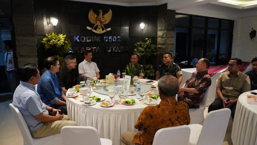 Kunjungi Kodim 0502/Jakarta Utara, Brigjen TNI Faizal Rizal Ajak Prajurit Dekat dengan Rakyat