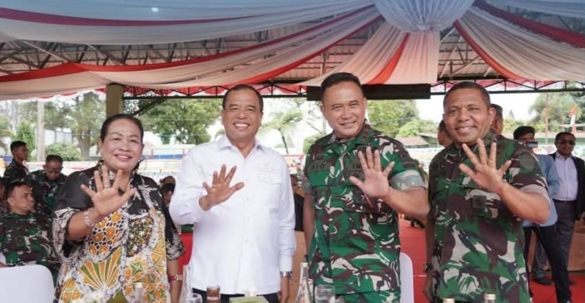 Bupati Karo Hadiri Sertijab Komandan Yonif 125/Simbisa