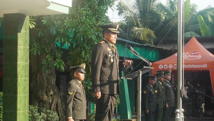 Kodim 0502/Jakarta Utara Gelar Upacara Hari Kesaktian Pancasila dan Kenaikan Pangkat, Semangat Kebangsaan Meningkat