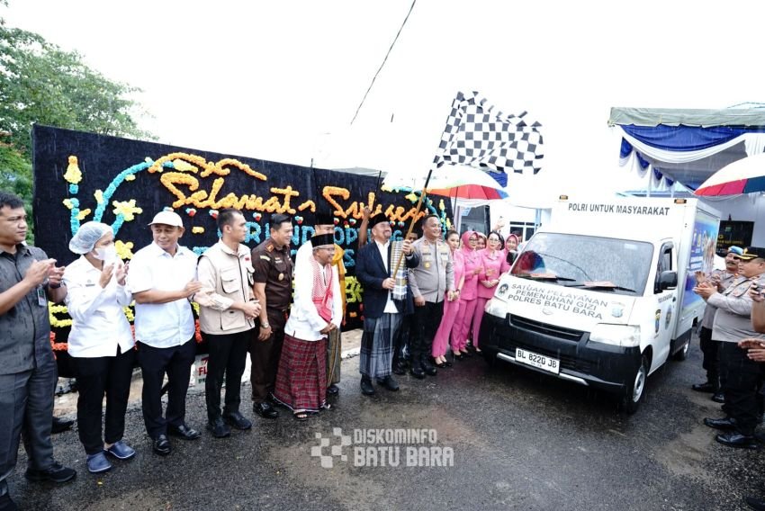 Bupati Batu Bara dan Kapolres Resmikan Gedung SPPG serta Sentra Pelayanan Perempuan dan Anak