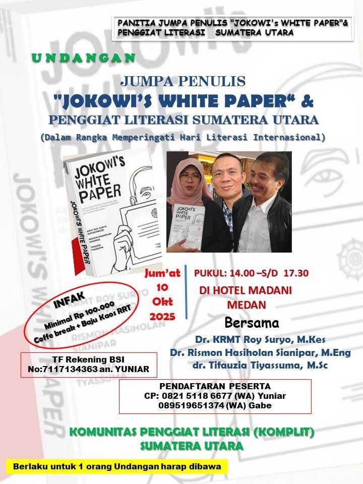 Masyarakat Sumut Ingin Langkah Nyata: Kasus Ijazah Jokowi Harus Jadi Momentum Supremasi Hukum