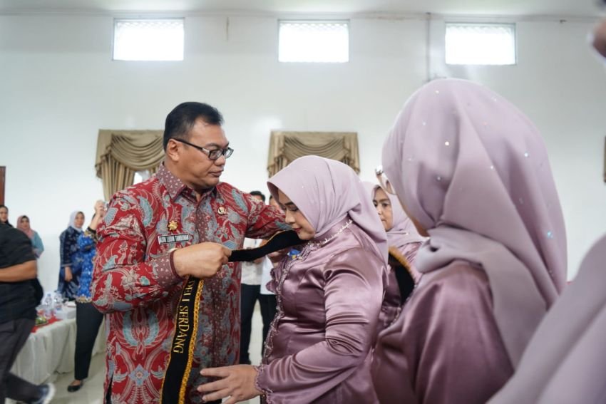 Ny Jelita Asri Ludin Resmi Jadi Bunda Literasi dan PAUD Deli Serdang, Fokus Bangun Karakter Anak Sejak Dini
