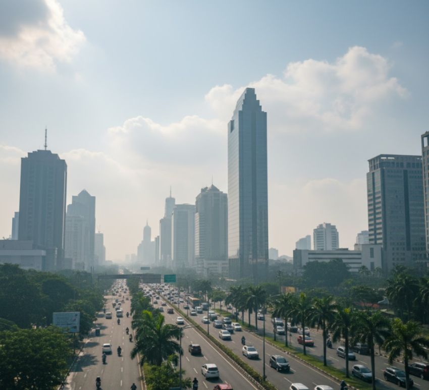 Prakiraan Cuaca Jakarta Hari Ini: Hujan Ringan Terjadi di Jakarta Barat, Selatan, dan Kepulauan Seribu, Warga Diimbau Waspada