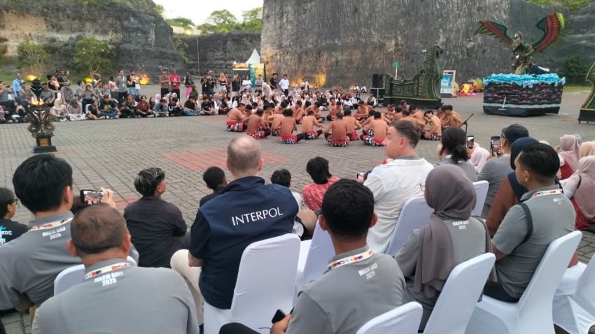 Polda Bali Kawal Ketat Gala Dinner Forum Kerja Sama Polisi ASEAN di GWK