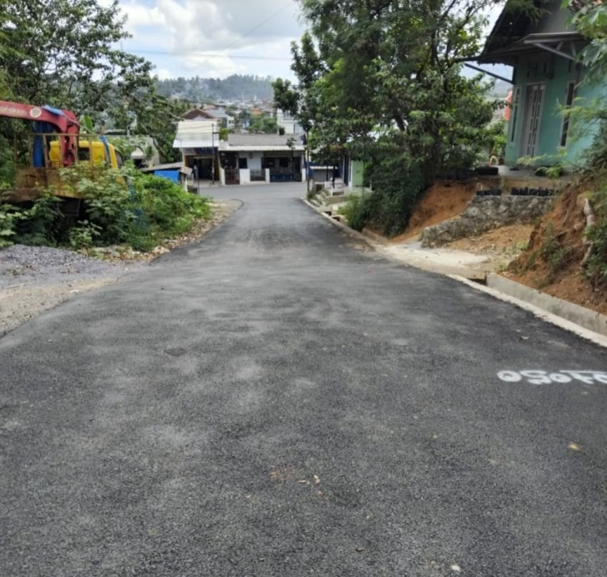 Warga Gang Gasera 1 Kemiling Gembira, Jalan Baru Hadir Berkat Dinas Perkim Lampung