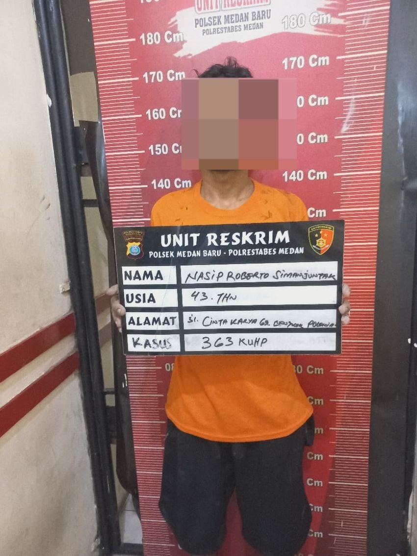 Pencuri Panel Lampu Lalu Lintas di Medan Berhasil Dibekuk, Rencanakan Pakai Uang untuk Narkoba