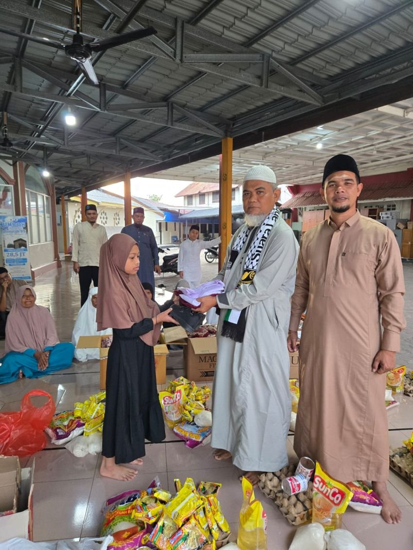 Masjid Nurul Huda BPKP Aceh Kembali Tebar Manfaat Lewat Bantuan Sembako