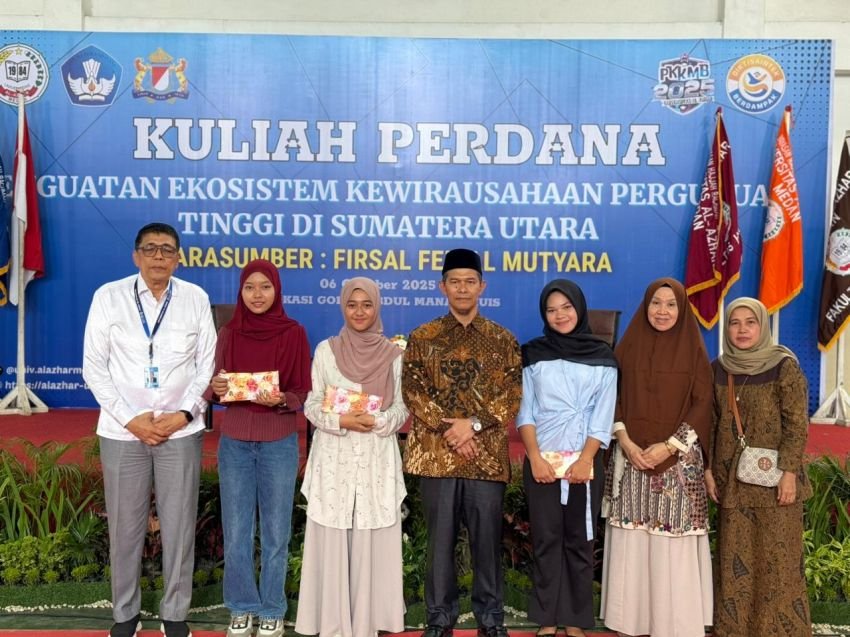Universitas Al-Azhar Gelar Kuliah Perdana, Bahas Penguatan Ekosistem Kewirausahaan Perguruan Tinggi di Sumut