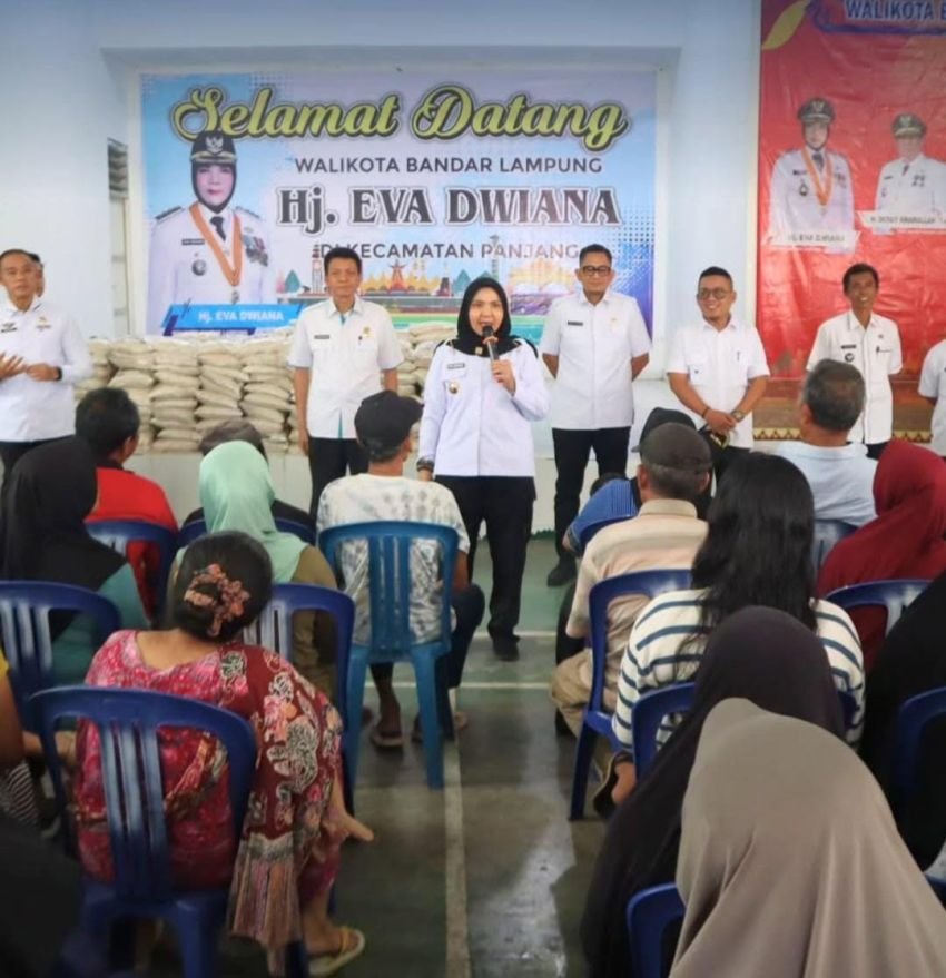 Pemkot Bandar Lampung Salurkan 223 Ton Beras, 44.611 KK Dapat Manfaat Jelang Idulfitri
