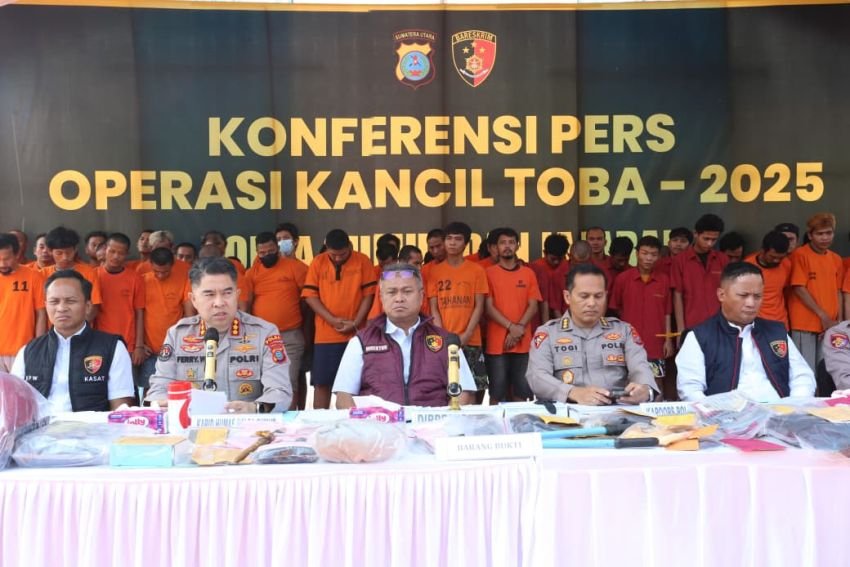 Operasi Kancil Toba 2025: Tindakan Tegas Polda Sumut Lawan Curas, Curat, dan Curanmor
