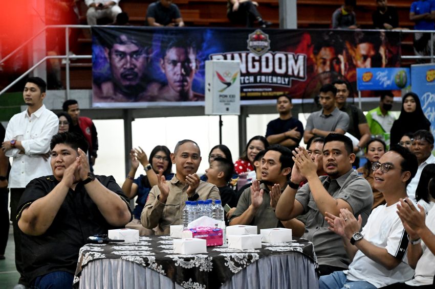 Petinju Sumut Apresiasi Dukungan Gubernur Bobby Nasution di Ringdom Matchday