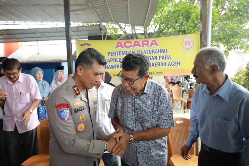 Kapolda Aceh Ajak Purnawirawan Polri Jaga Soliditas dan Perkuat Kebersamaan