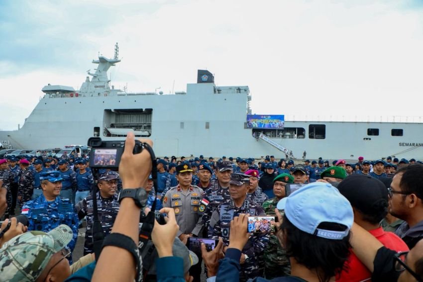 Sinergi TNI–Polri Menguat, Wakapolda Sumut Hadiri Pembukaan KKRI dan Baksos HUT Armada RI ke-80 di Belawan