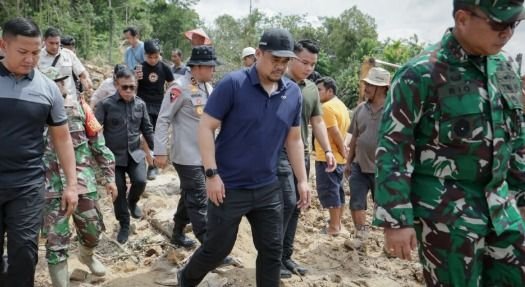 Bobby Nasution Fokus Buka Jalur Darurat, Percepat Bantuan Logistik dan Evakuasi Ribuan Warga Tapteng