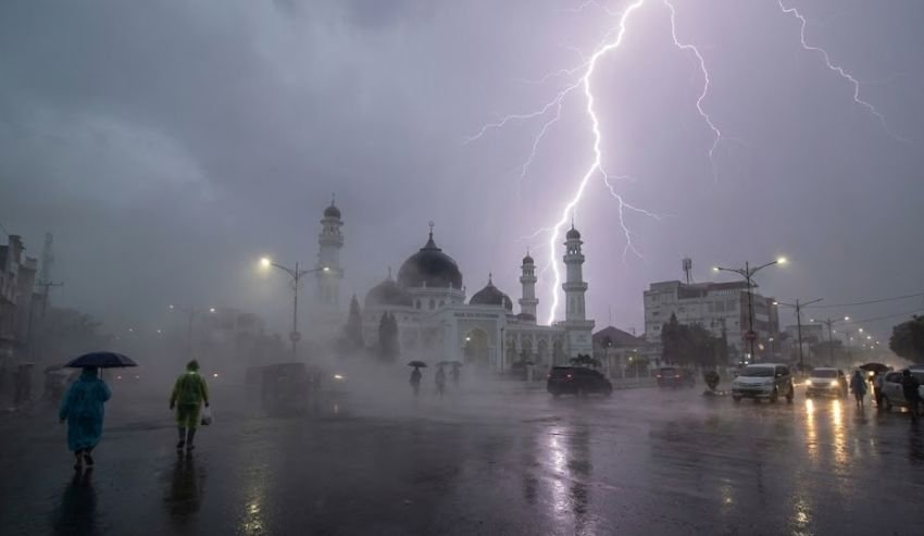 Cuaca Aceh Hari Ini: Kabut Tebal Selimuti Sejumlah Wilayah, Subulussalam Berpotensi Hujan Petir