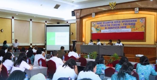 TP-PKK Karo Perkuat Sinergi Posyandu, Roswitha Ginting Dorong Layanan Kesehatan Desa Lebih Efektif