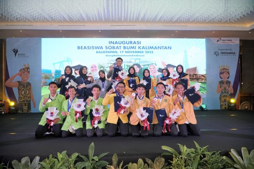PHI Salurkan Beasiswa Sobat Bumi, Dorong Generasi Muda Unggul di Kalimantan