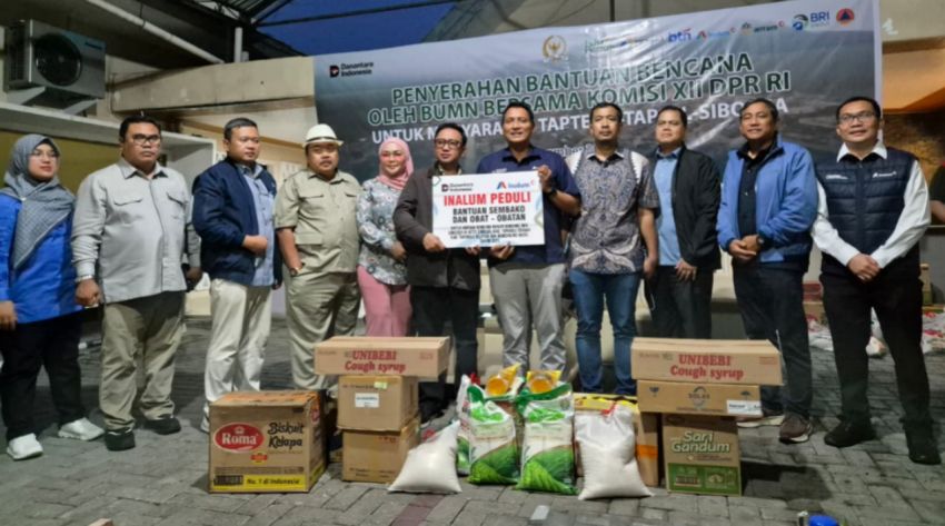 INALUM Bersama Komisi XII DPR RI dan BUMN Salurkan Bantuan untuk Korban Banjir Bandang dan Tanah Longsor di Sumatera Utara