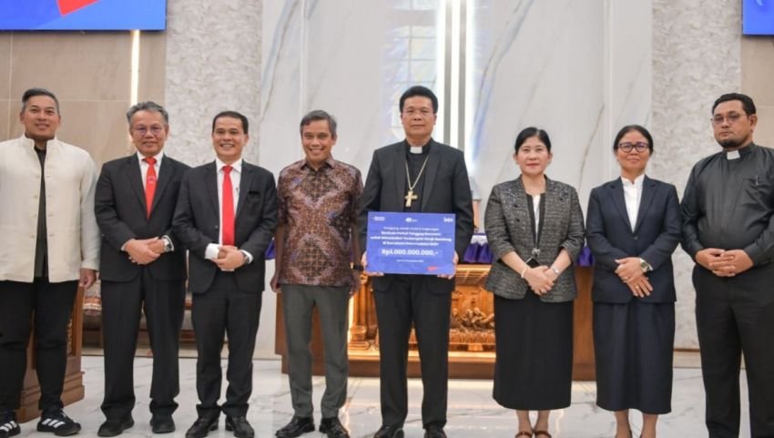 BTN Gandeng HKBP Salurkan Bantuan untuk Korban Banjir dan Longsor di Sumatera Utara