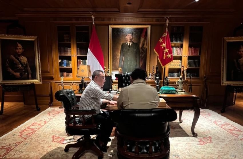 Dasco Temui Prabowo di Hambalang, Serahkan Surat dan Laporan dari Daerah