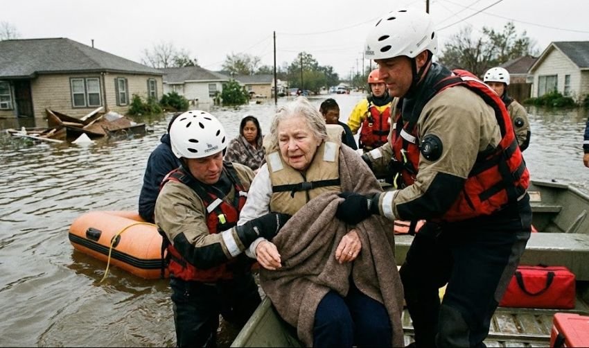 Nenek Sulasih Selamat Setelah Terjebak 5 Jam di Loteng Saat Banjir Medan