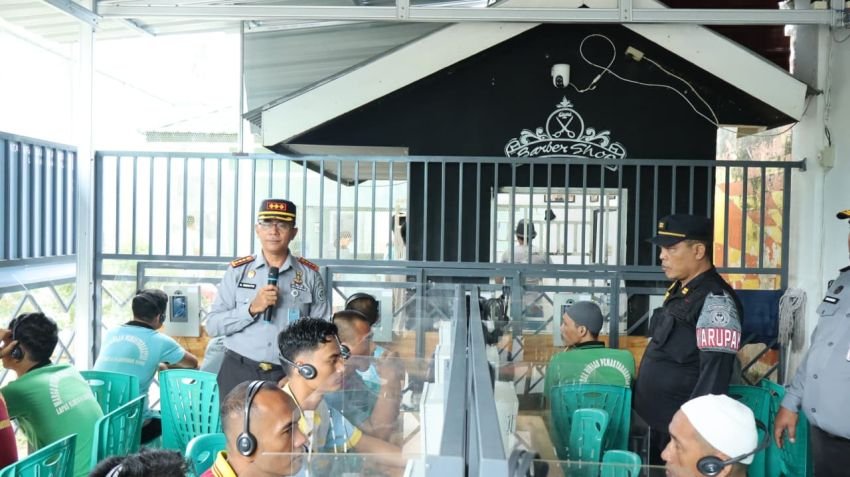 Wujudkan Komunikasi Aman dan Tertib, Lapas Labuhan Ruku Buka 30 Unit Wartelsuspas Baru