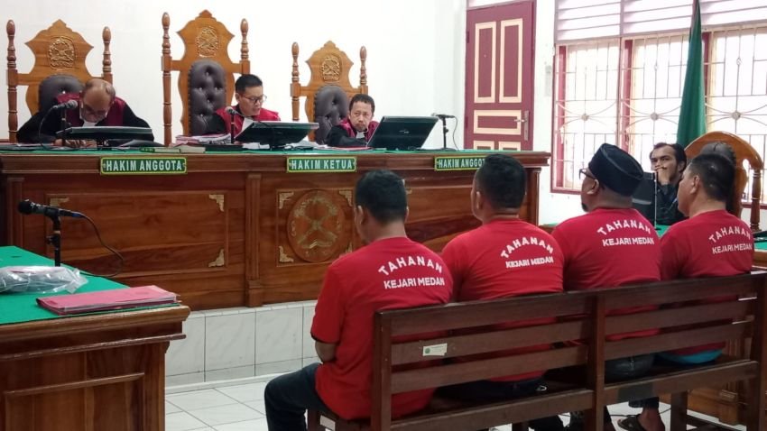 Empat Debt Collector Perampas Mobil Lia Praselia Divonis 1,5 Tahun Penjara di PN Medan