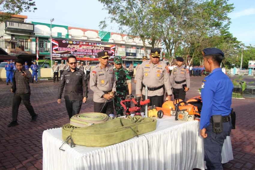 Siaga Menghadapi Bencana: Kapolda Aceh Tegaskan Sinergi TNI–Polri dan Pemda