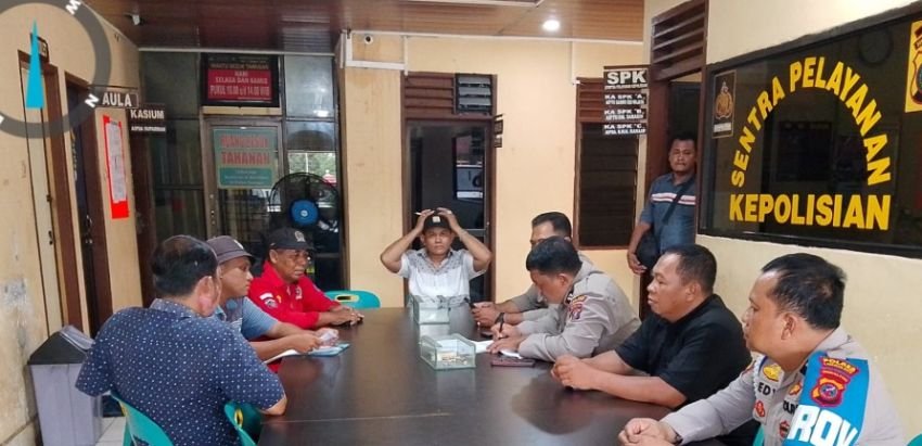 Sengketa Tanah Enam Hektar di Labura, Polsek Kualuh Hulu Sarankan Gugat Perdata