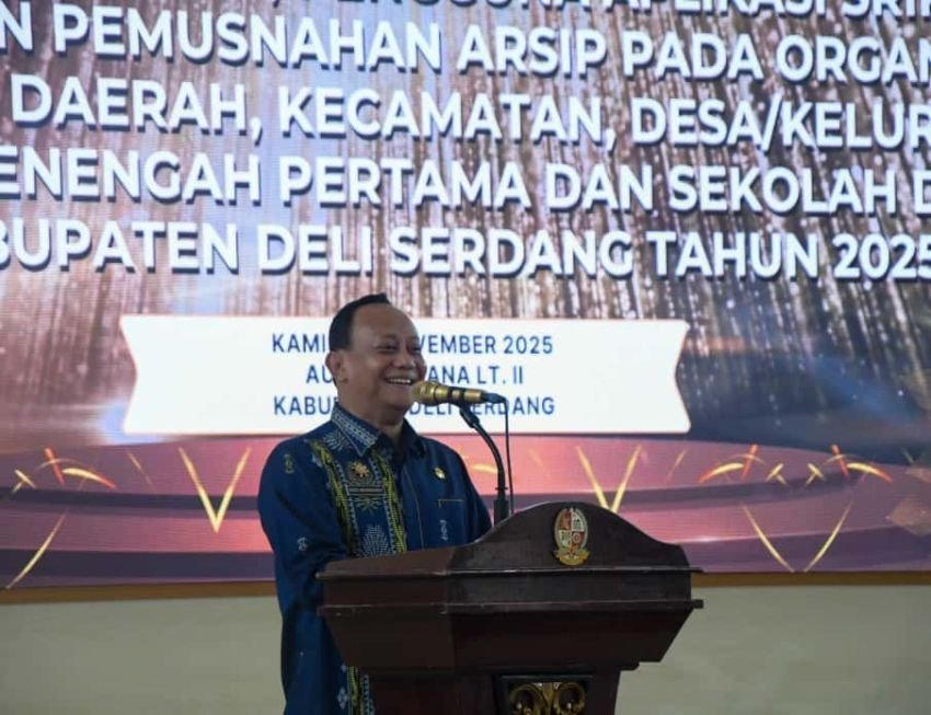 77 Ribu Dokumen Dimusnahkan, Deli Serdang Pertahankan Predikat Terbaik Kearsipan Sumut