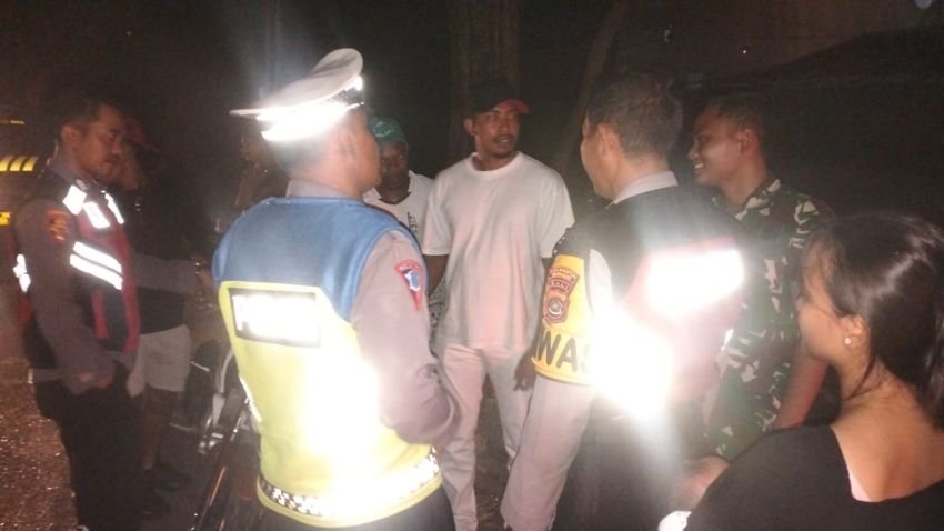 Polsek Denpasar Selatan Tindak Cepat Laporan Call Center 110, Kasus Kecelakaan Berakhir Damai