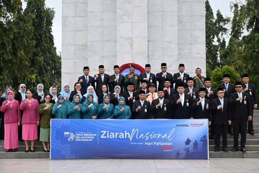 Peringati Hari Pahlawan, Wagub Sumut Ajak Pemuda Tumbuhkan Nasionalisme untuk Capai Indonesia Emas 2045