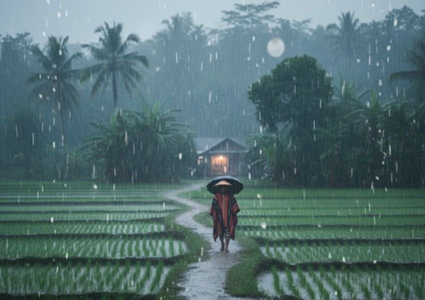 BMKG: Puncak Musim Hujan Terjadi November 2025–Februari 2026, Masyarakat Diminta Siaga