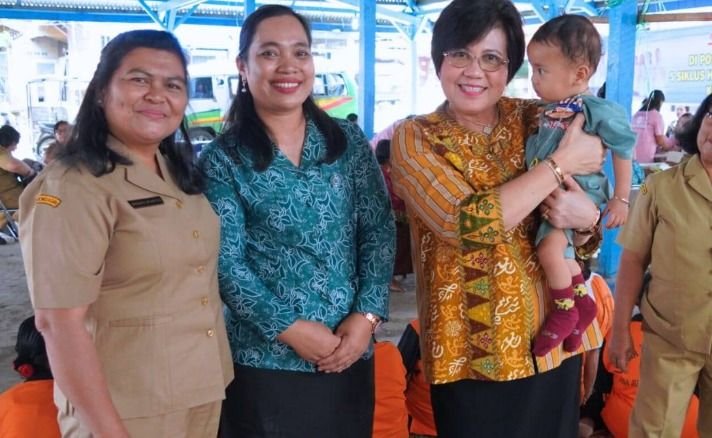 Ketua TP-PKK Karo Tinjau Lomba Posyandu Desa Juhar Tarigan: Dorong Peningkatan Layanan Ibu, Anak, dan Lansia