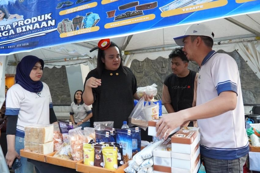 Rutan Kelas I Medan Tampilkan Karya Warga Binaan di Event “Sumut Vibes 2025”