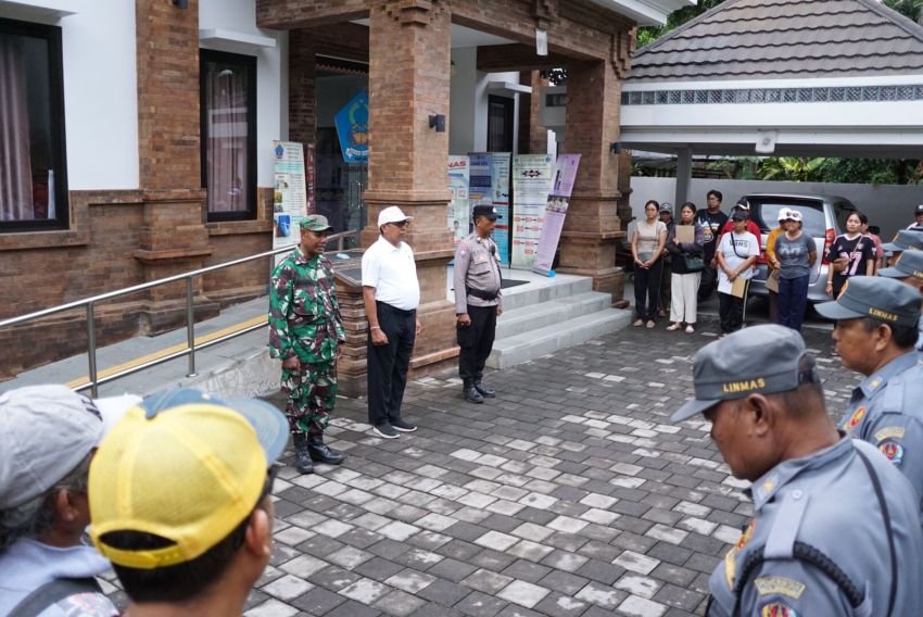 Sanur Kaja Gelar Operasi Penertiban Penduduk Non Permanen, 61 Warga Terjaring