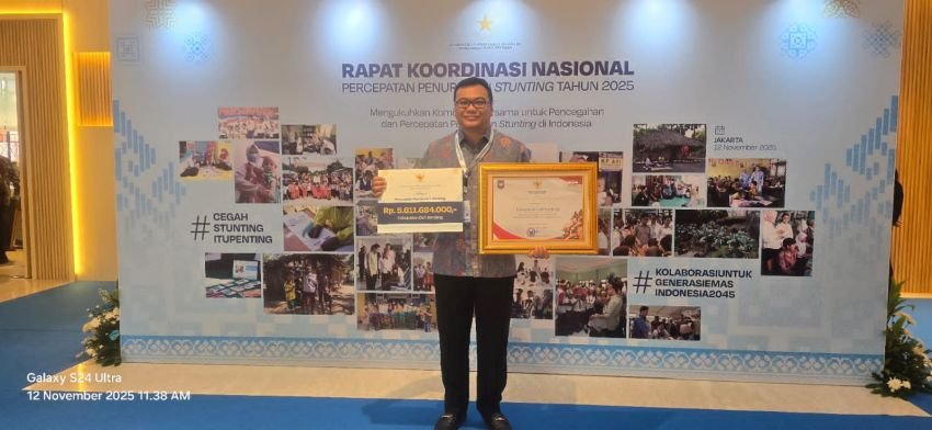 Deli Serdang Raih Penghargaan Nasional Penurunan Stunting, Wapres Gibran: Kuncinya Sinergi Pusat dan Daerah